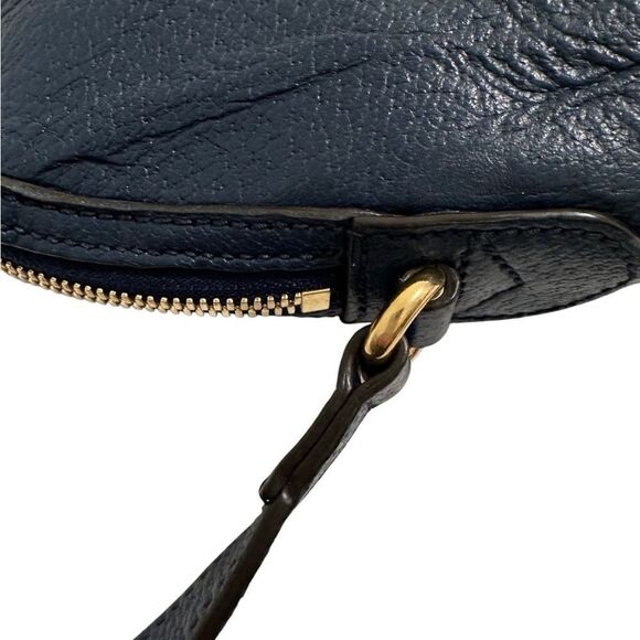 Gucci Navy Blue Leather Ophidia Dome Bag with Red Stripe - Picture 5 of 15